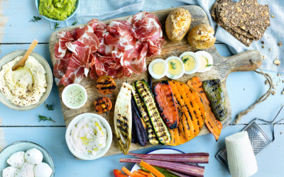 Gran pinzimonio di verdure e Coppa di Parma IGP